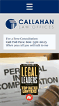Mobile Screenshot of callahan-legal.com